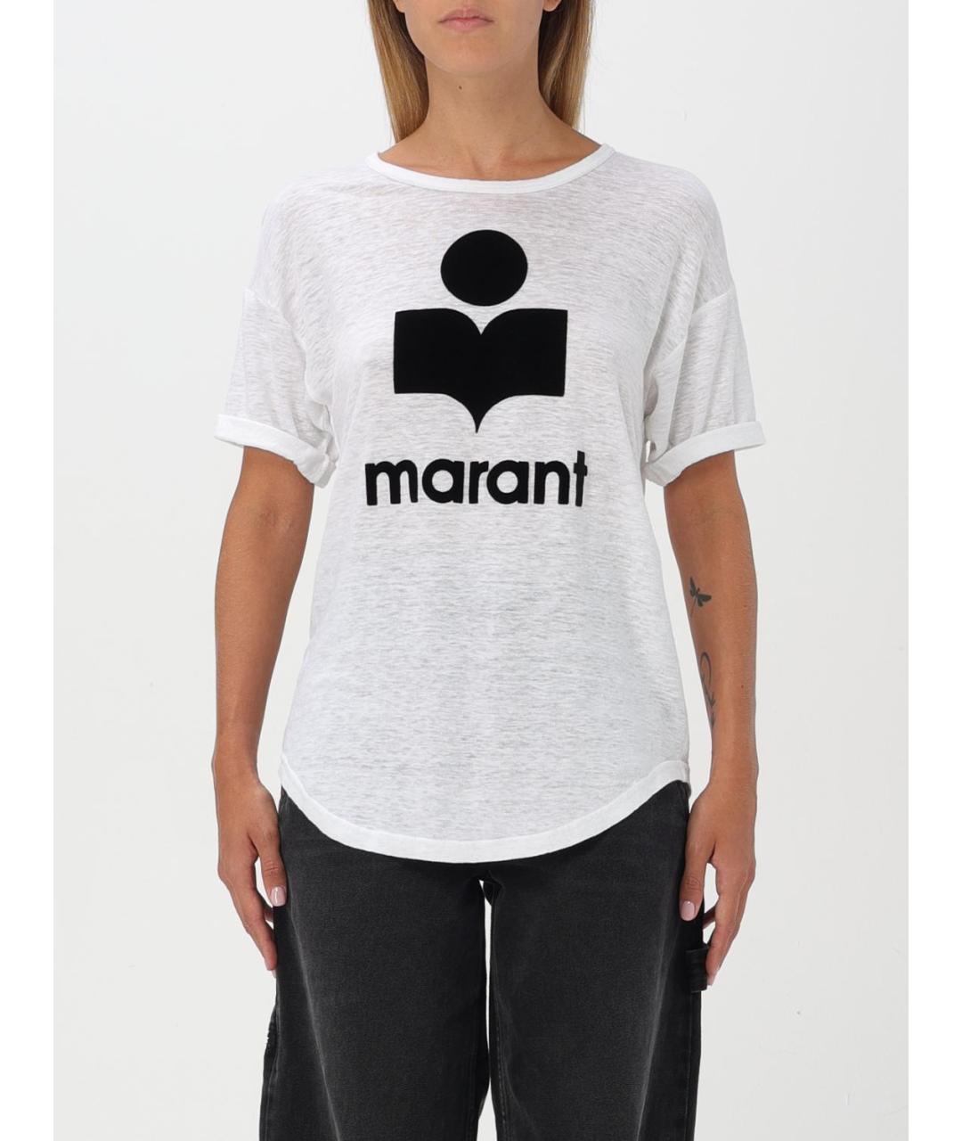 ISABEL MARANT Белая футболка, фото 2