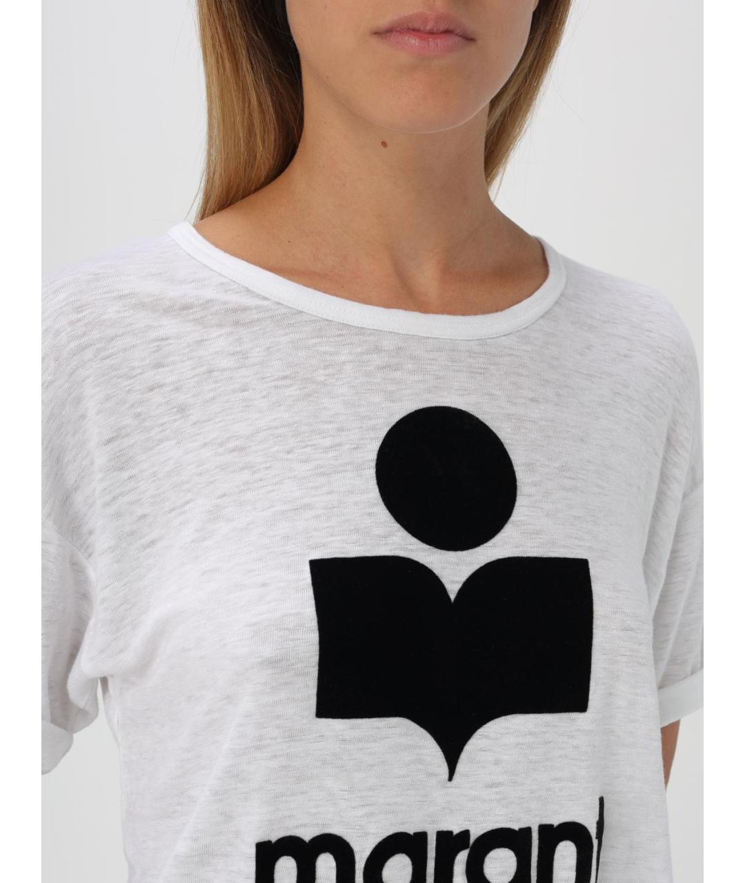 ISABEL MARANT Белая футболка, фото 4
