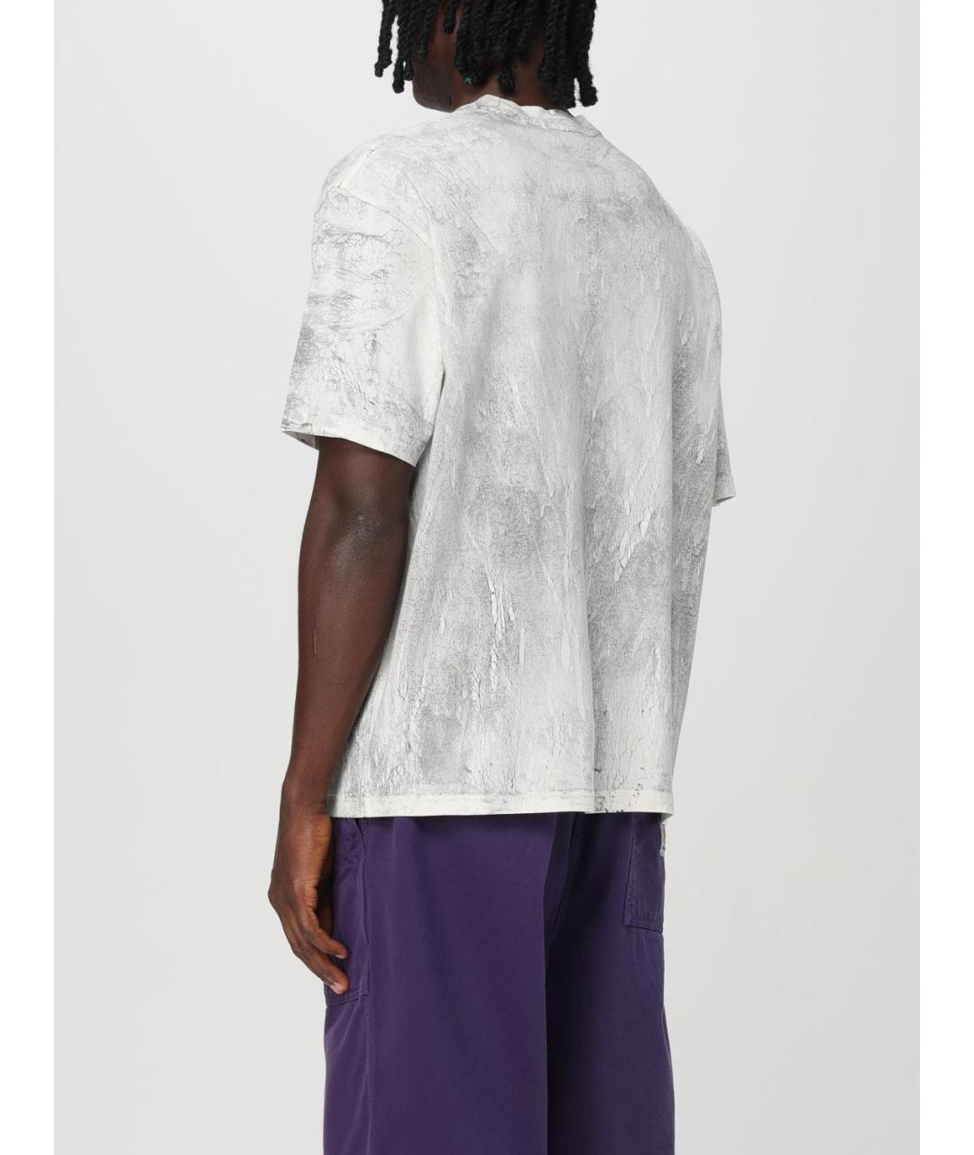 ACNE STUDIOS Серая хлопковая футболка, фото 3