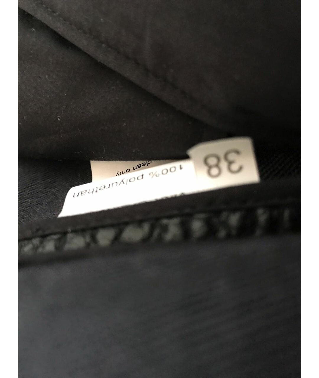 VIKA GAZINSKAYA Черные полиуретановые брюки широкие, фото 5