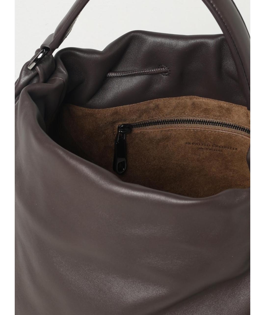 BRUNELLO CUCINELLI Мульти кожаная сумка тоут, фото 5