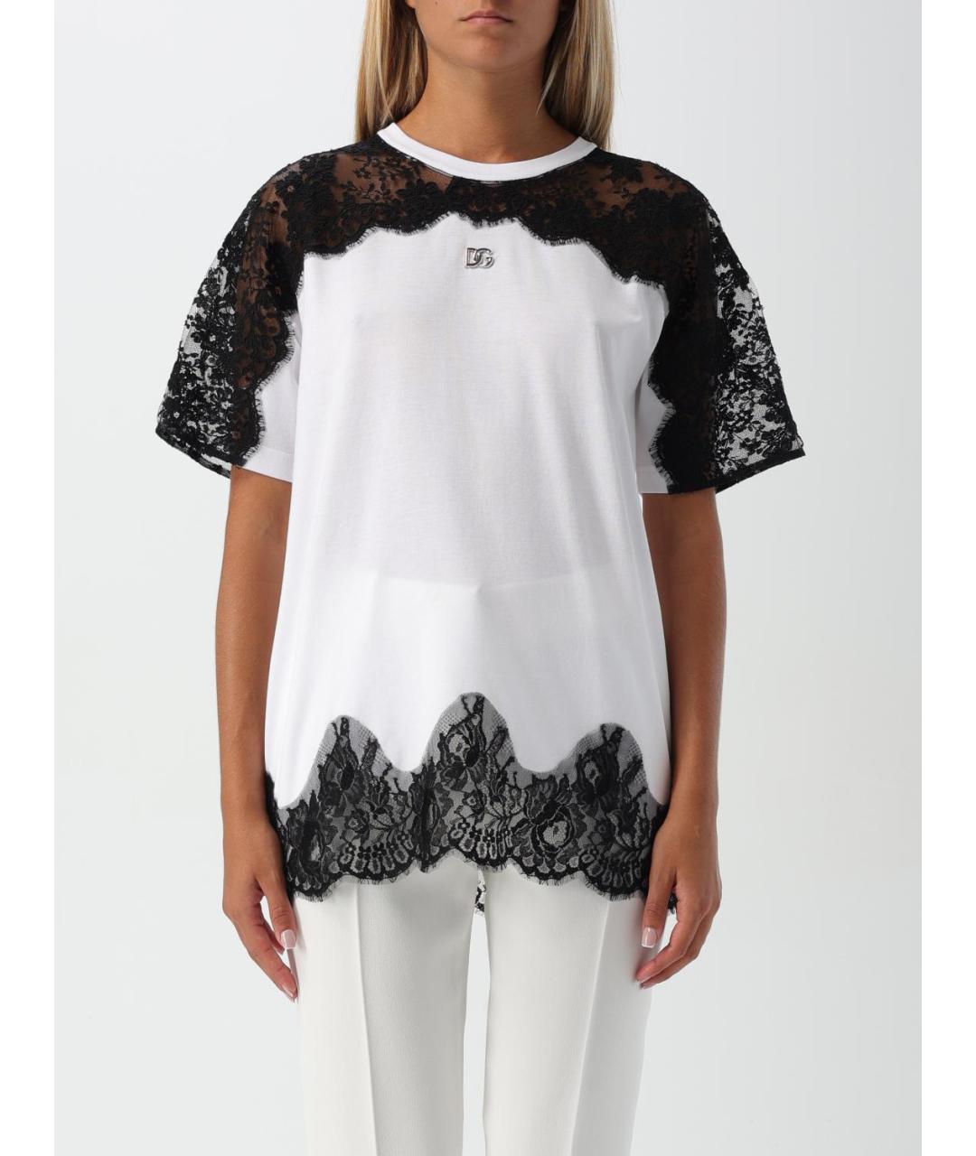DOLCE&GABBANA Мульти футболка, фото 2