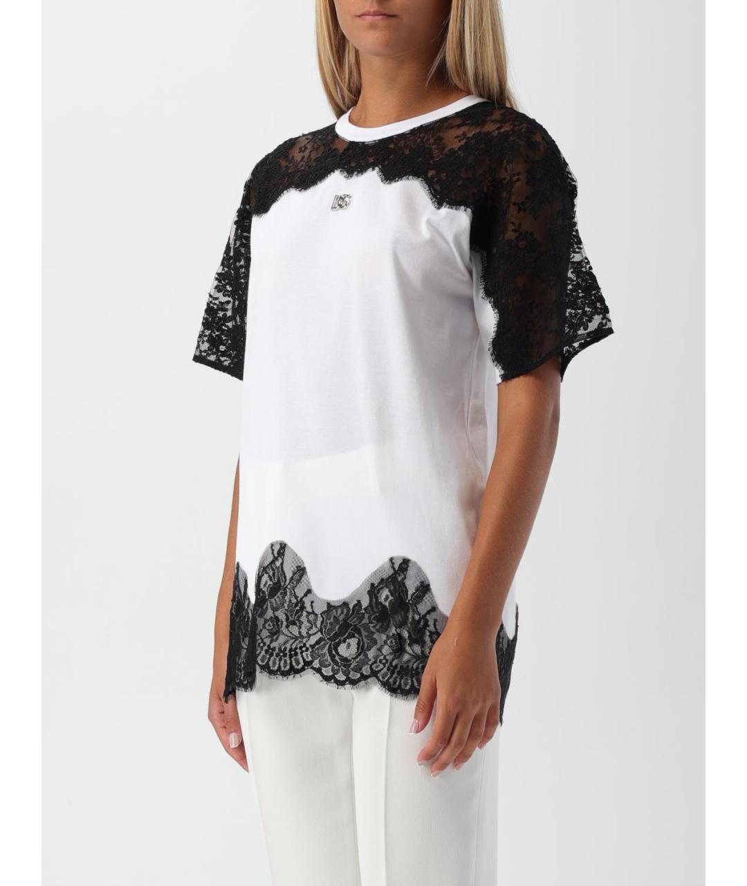 DOLCE&GABBANA Мульти футболка, фото 5