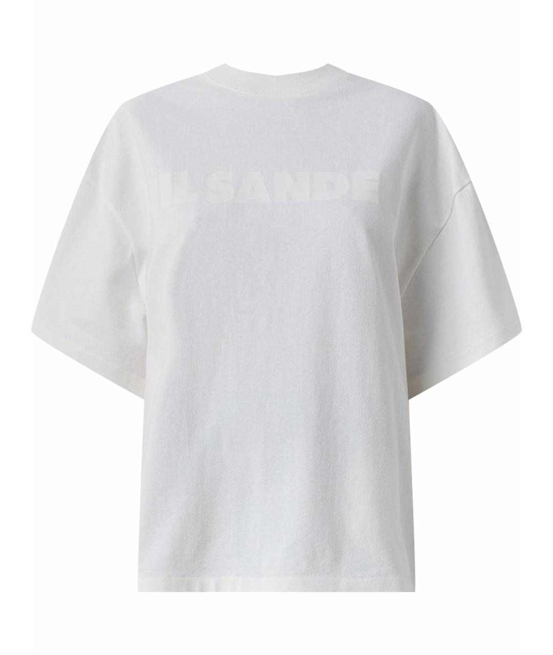 JIL SANDER Белая футболка, фото 1
