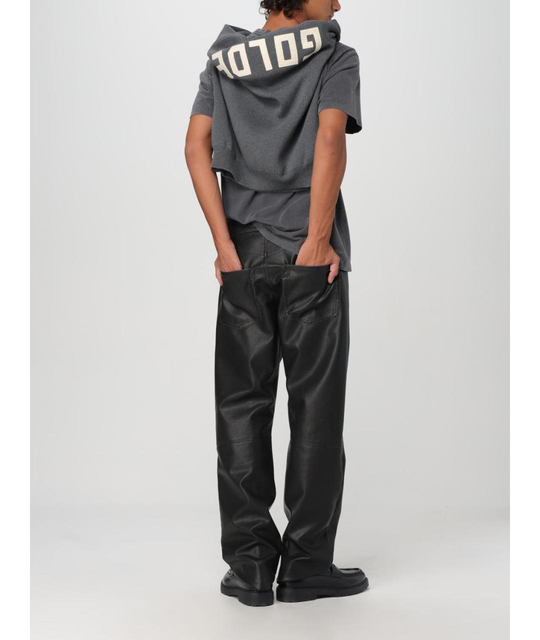 GOLDEN GOOSE DELUXE BRAND Серая футболка, фото 3
