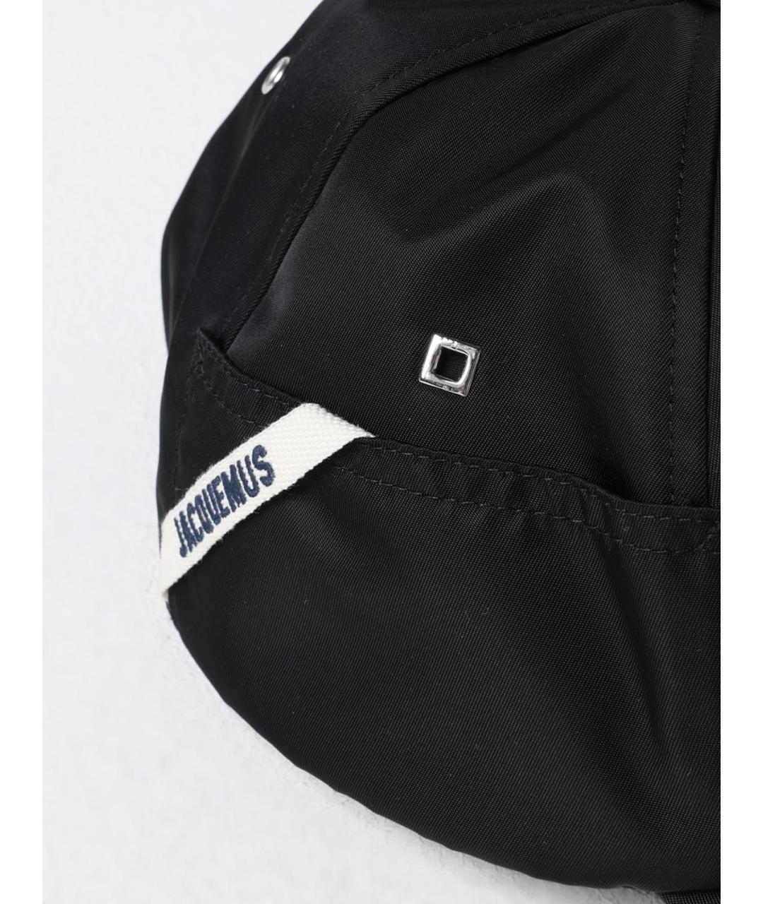 JACQUEMUS Черная кепка, фото 4