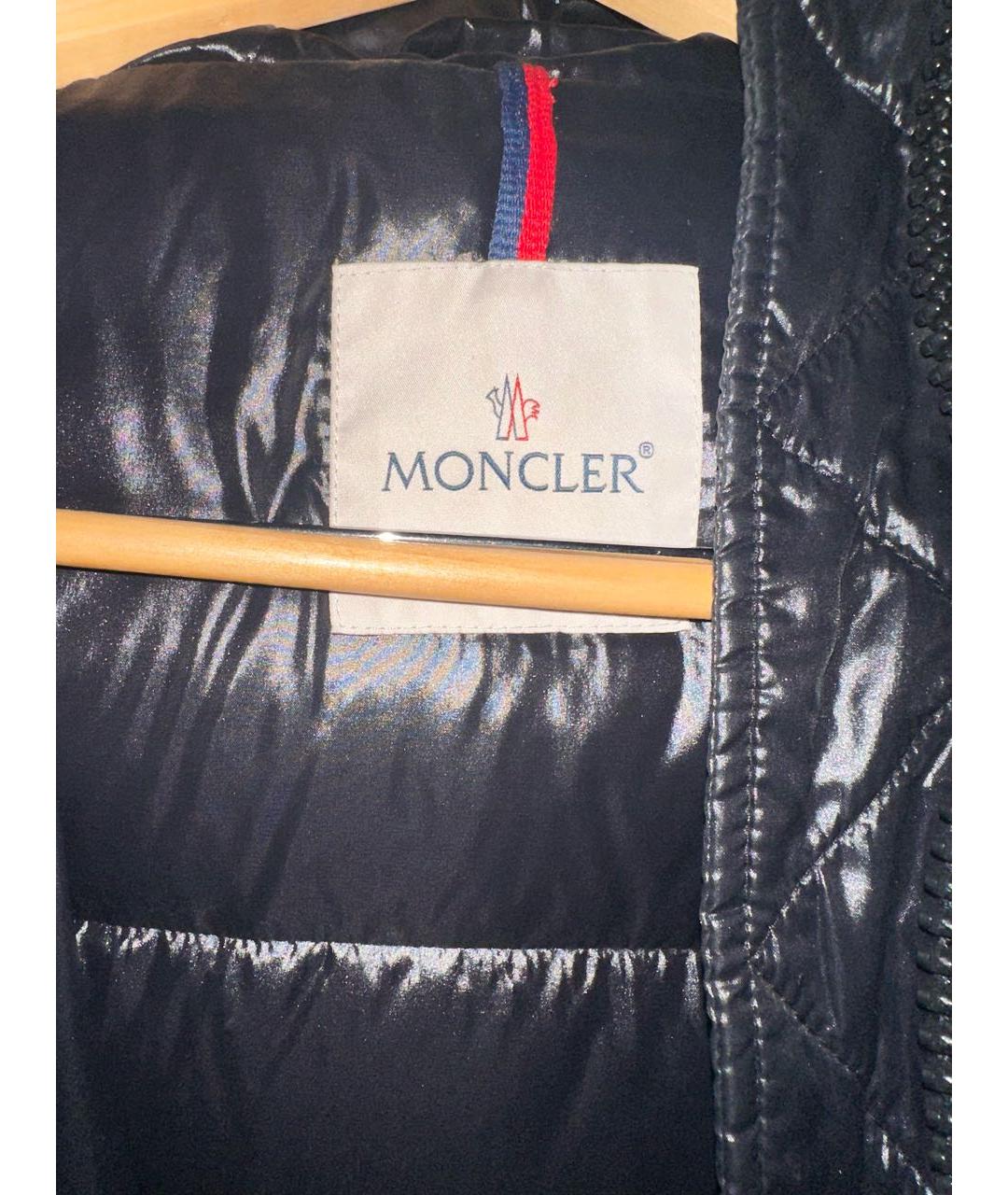 MONCLER Серебрянный пуховик, фото 3