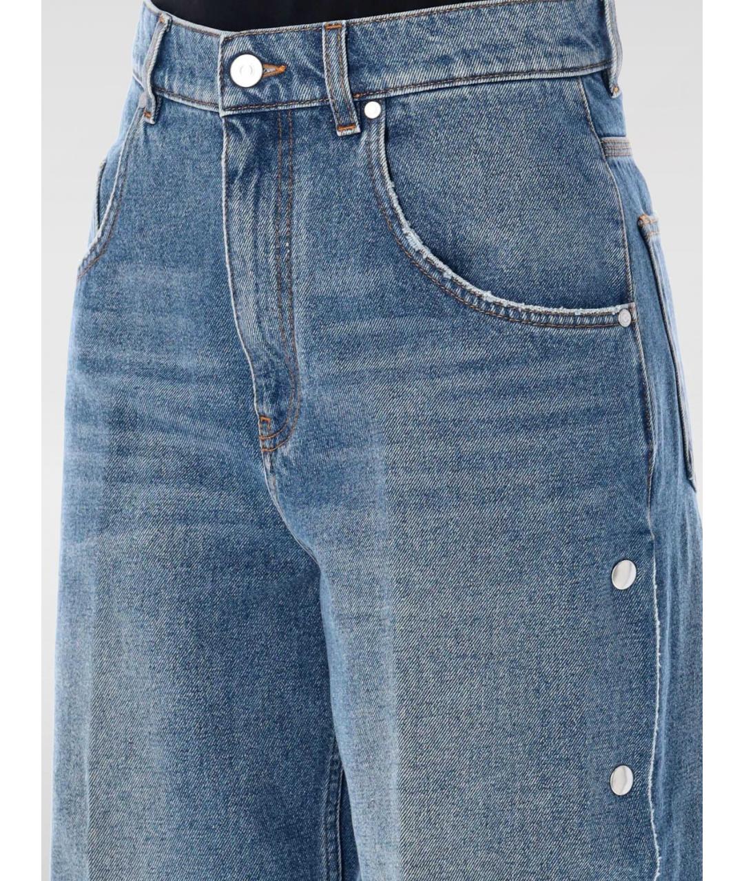 STELLA MCCARTNEY Синие прямые джинсы, фото 4