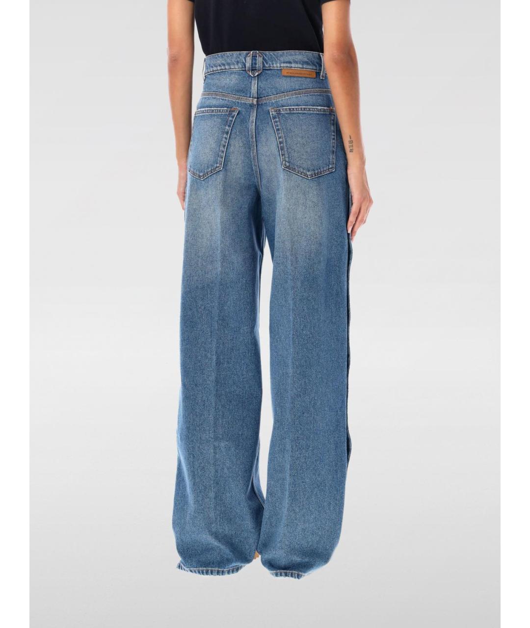 STELLA MCCARTNEY Синие прямые джинсы, фото 3