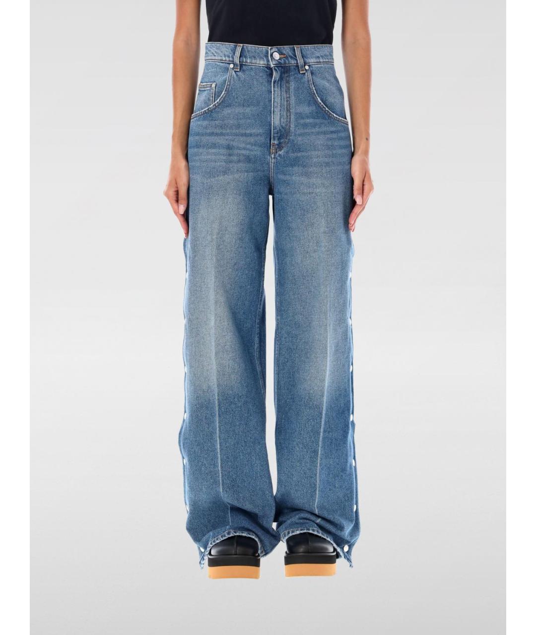 STELLA MCCARTNEY Синие прямые джинсы, фото 2