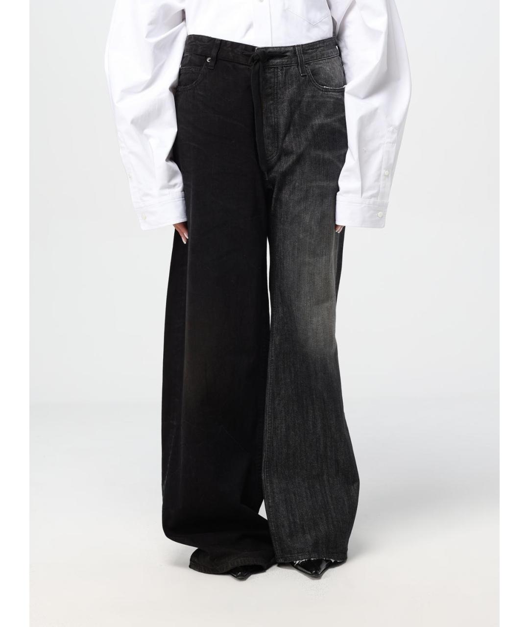 BALENCIAGA Черные прямые джинсы, фото 2