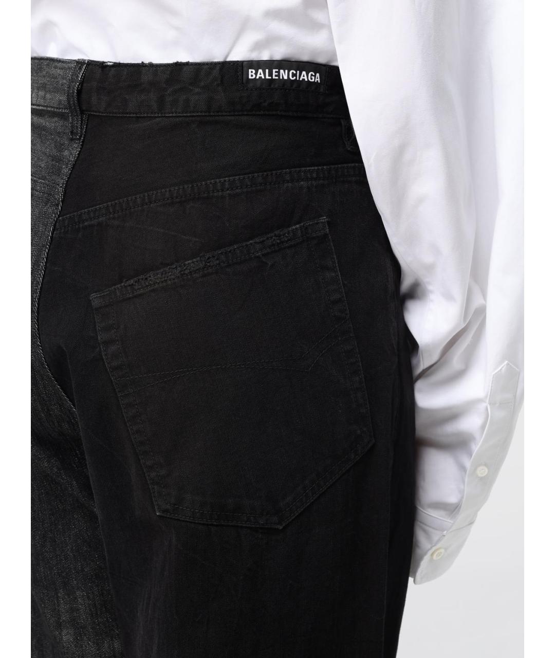 BALENCIAGA Черные прямые джинсы, фото 6