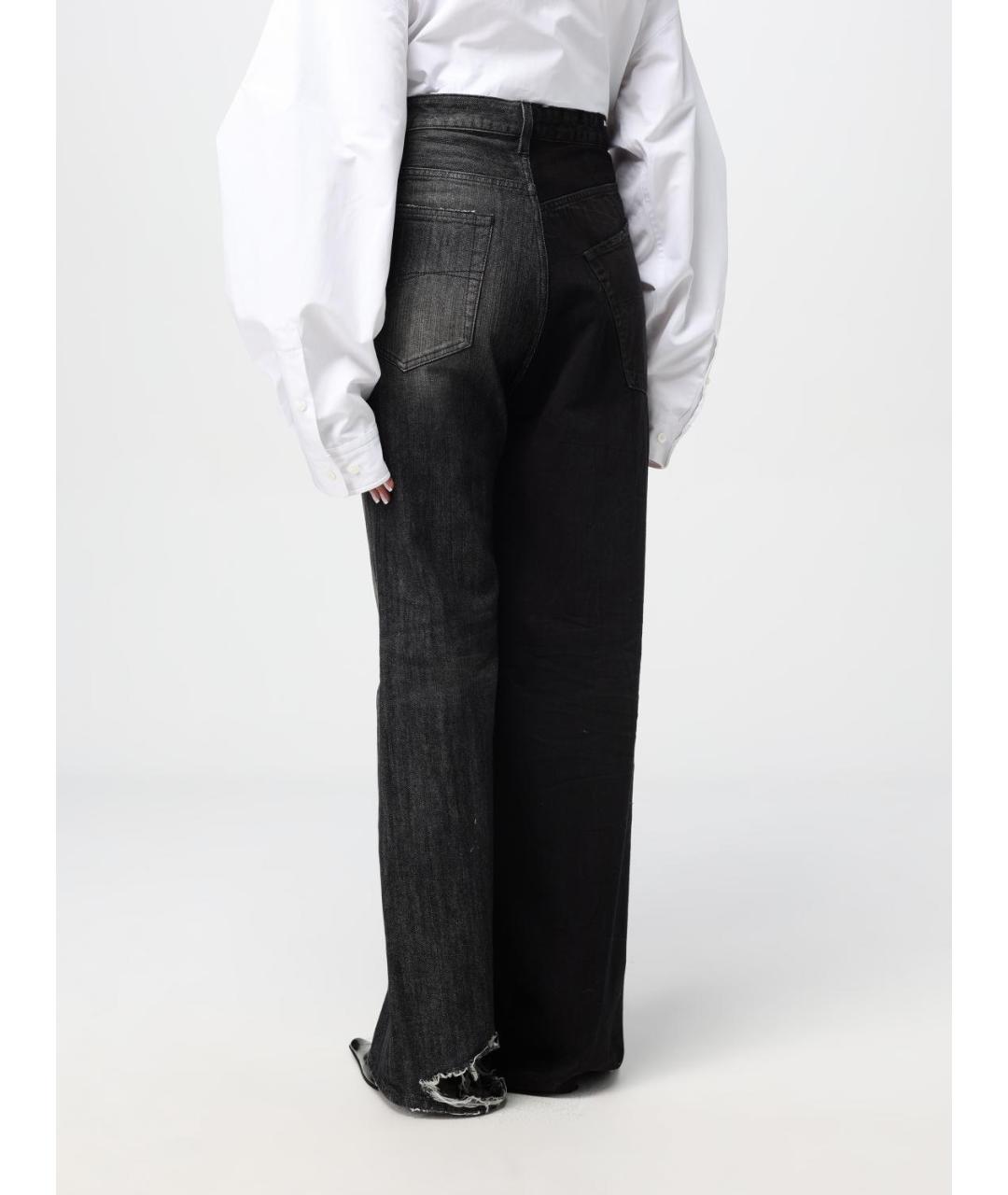 BALENCIAGA Черные прямые джинсы, фото 4