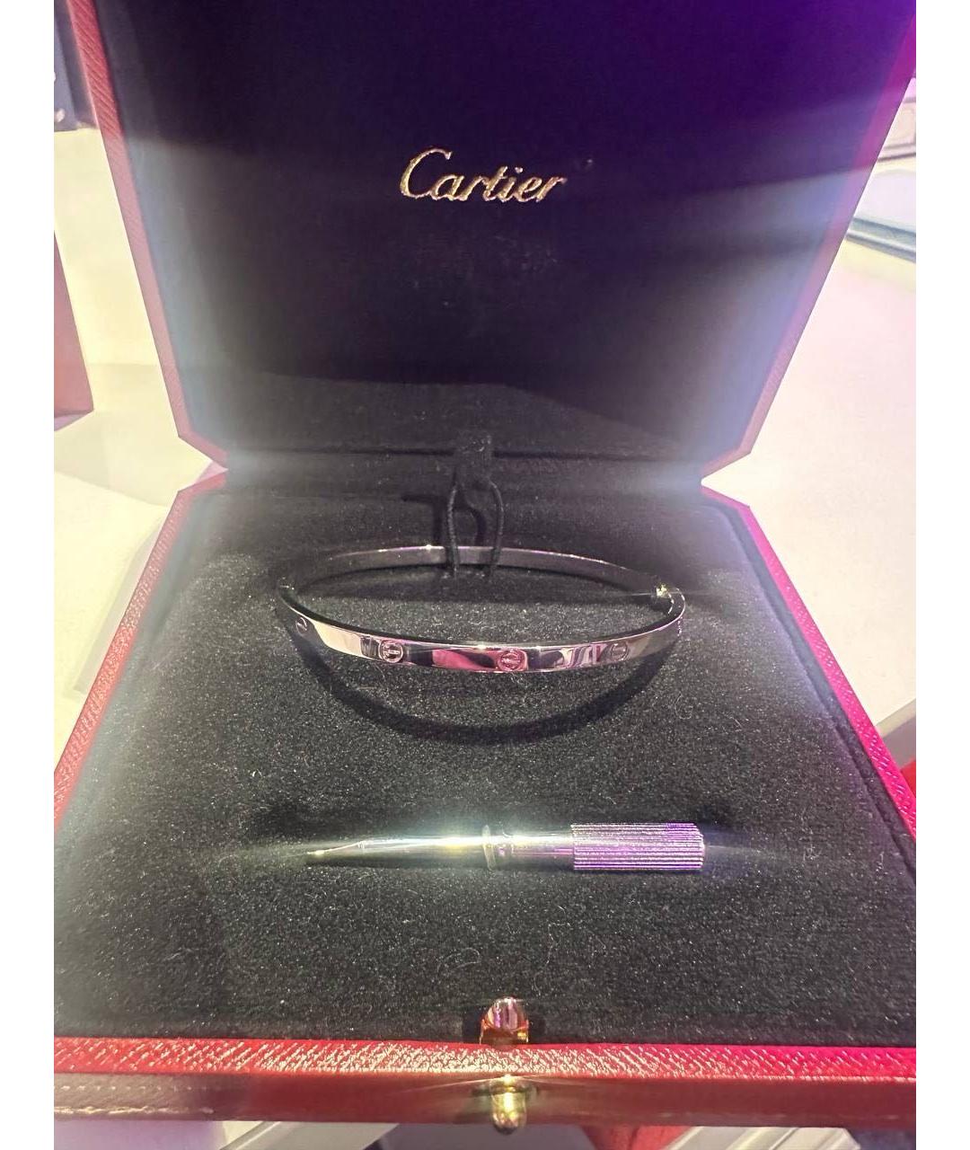 CARTIER Браслет из белого золота, фото 2
