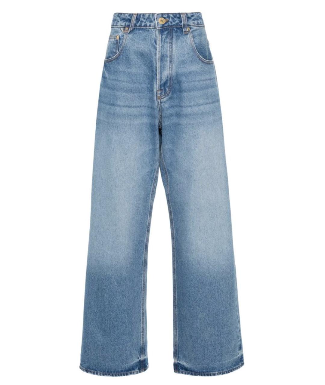 JACQUEMUS Синие джинсы клеш, фото 1