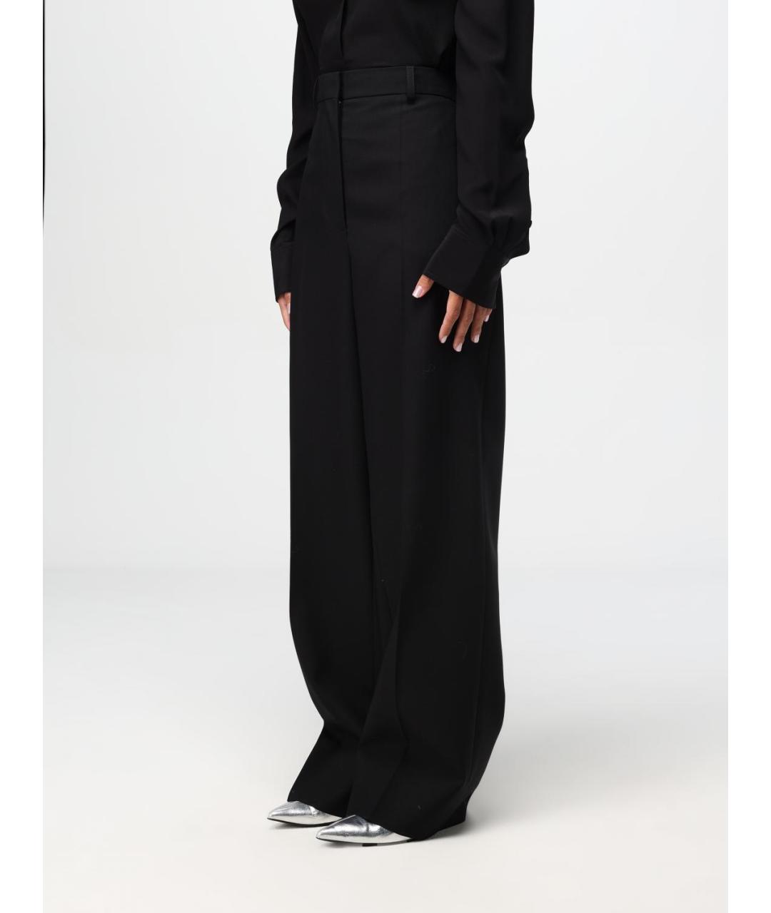 STELLA MCCARTNEY Черные брюки широкие, фото 4