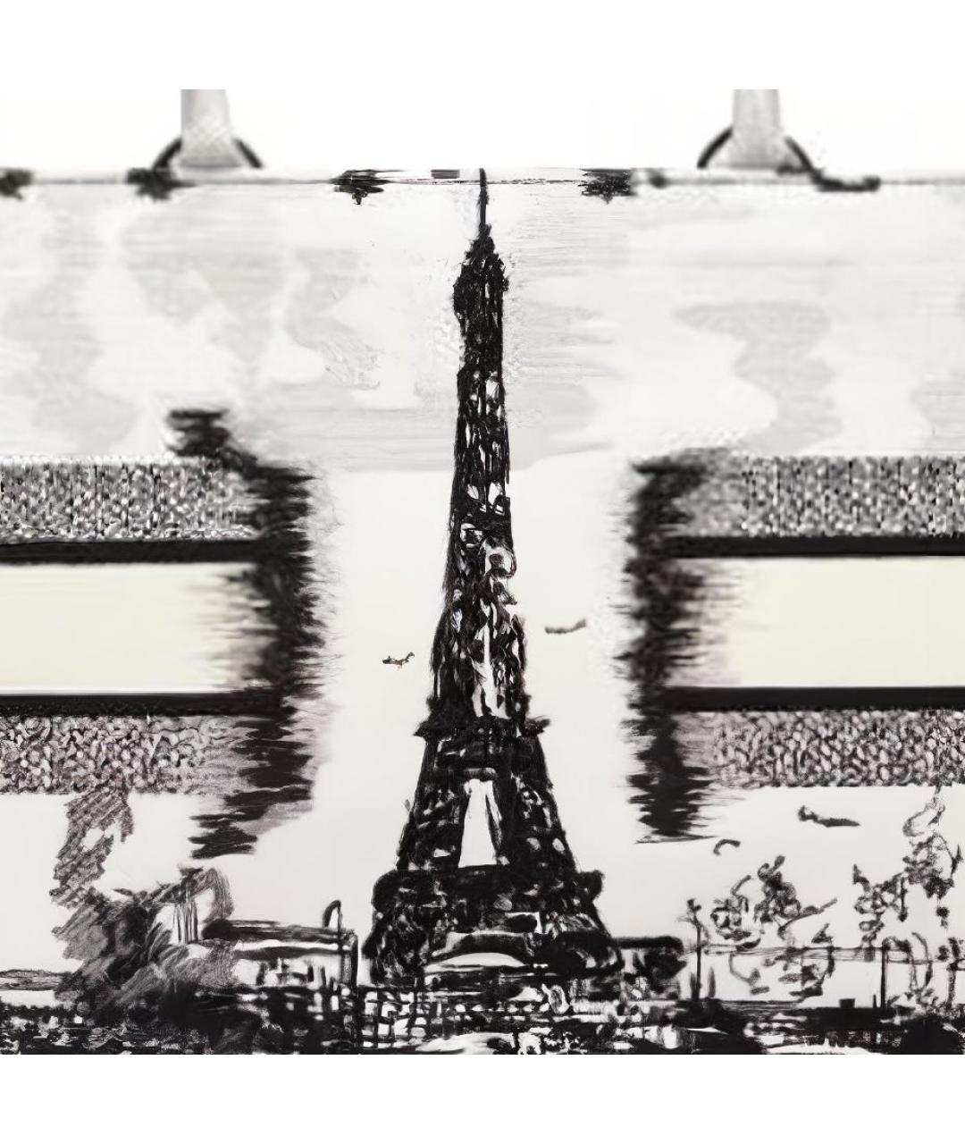 CHRISTIAN DIOR Белая сумка тоут, фото 4
