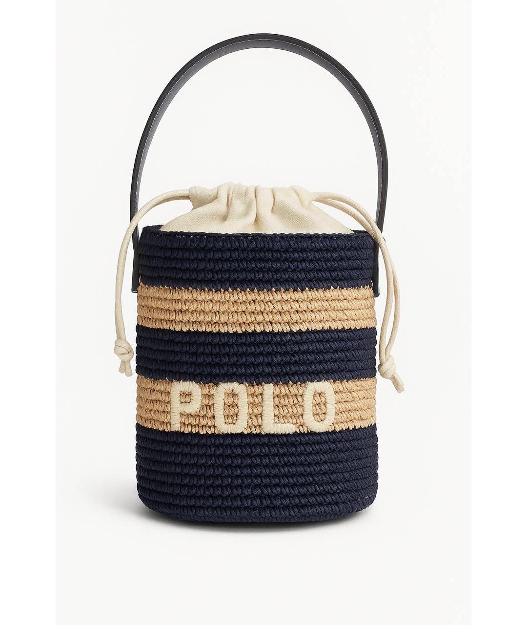 POLO RALPH LAUREN Темно-синяя пляжная сумка, фото 7