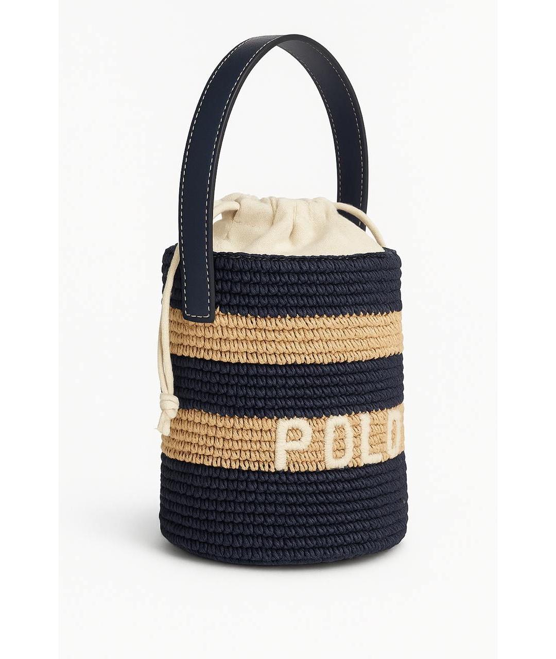 POLO RALPH LAUREN Темно-синяя пляжная сумка, фото 2