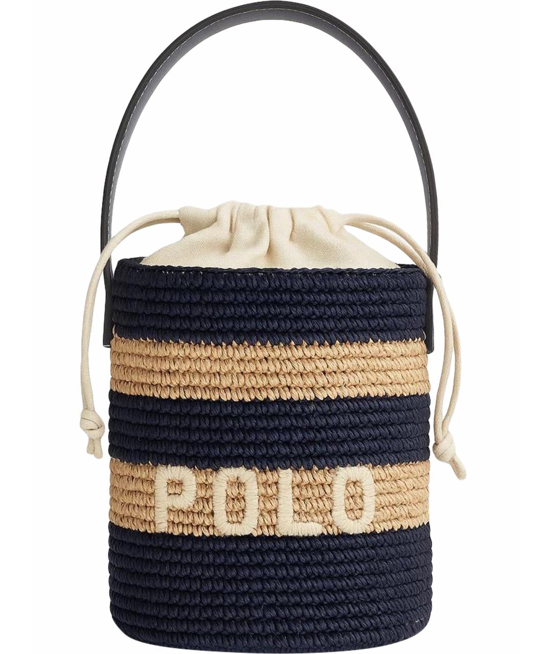 POLO RALPH LAUREN Темно-синяя пляжная сумка, фото 1