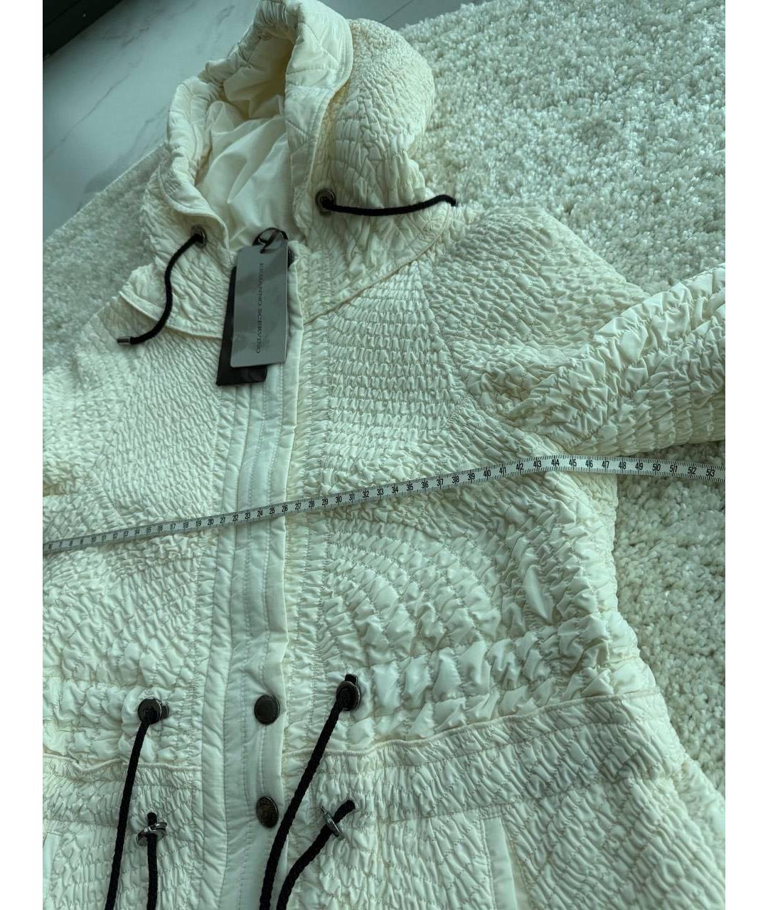 ERMANNO SCERVINO Бежевый пуховик, фото 6