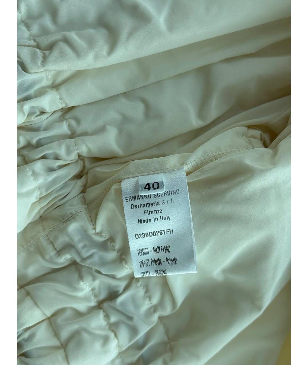 ERMANNO SCERVINO Бежевый пуховик, фото 3