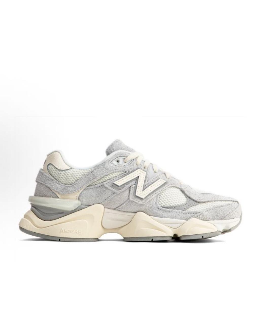 NEW BALANCE Серые замшевые кроссовки, фото 9