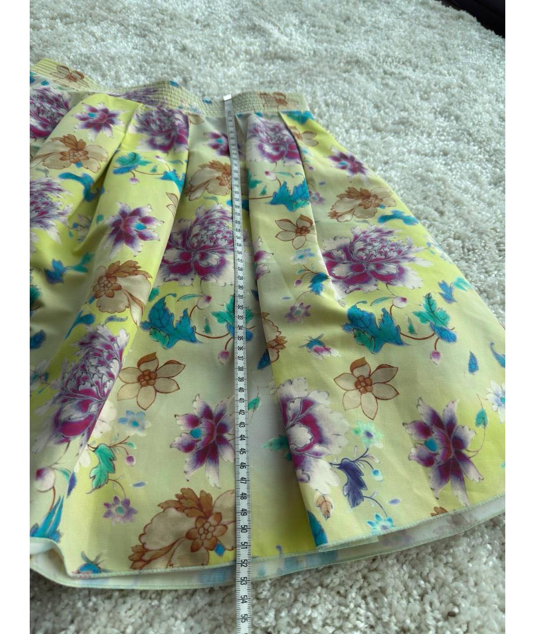 ETRO Мульти хлопковая юбка мини, фото 5