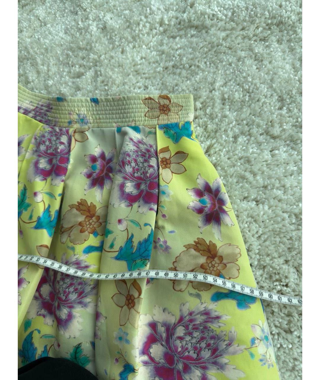 ETRO Мульти хлопковая юбка мини, фото 7
