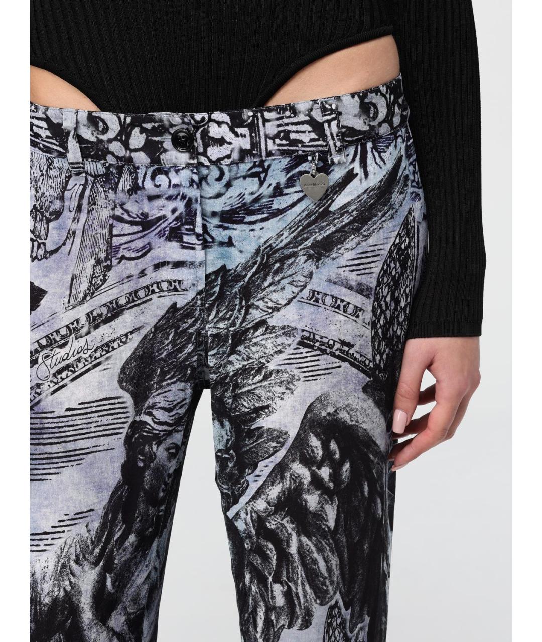 ACNE STUDIOS Мульти брюки широкие, фото 5