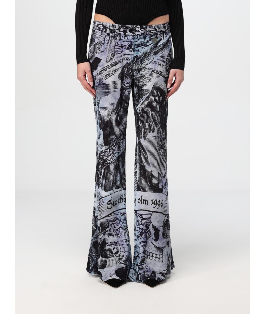 ACNE STUDIOS Мульти брюки широкие, фото 2