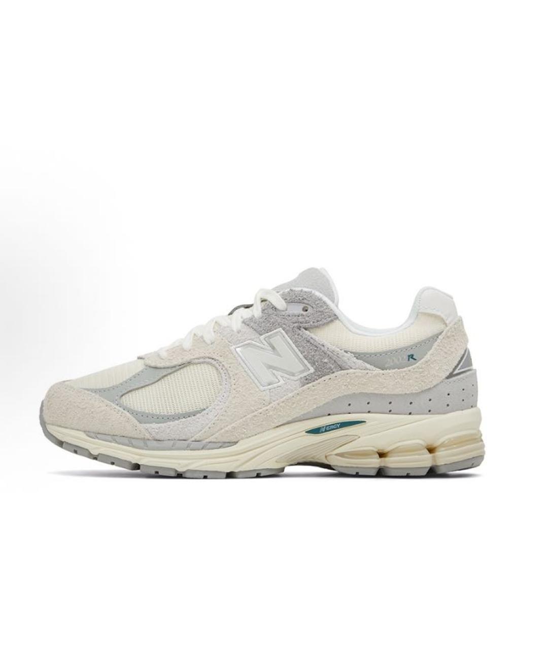 NEW BALANCE Бежевые замшевые кроссовки, фото 3