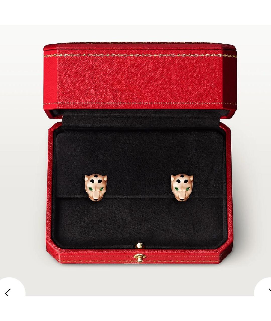 CARTIER Золотые серьги из розового золота, фото 3