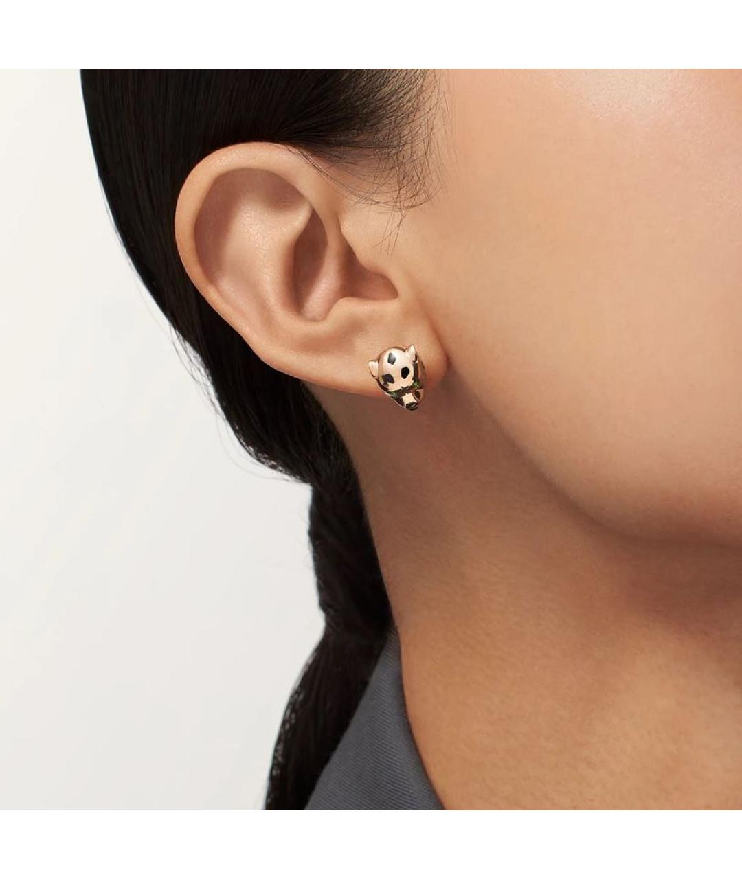 CARTIER Золотые серьги из розового золота, фото 4