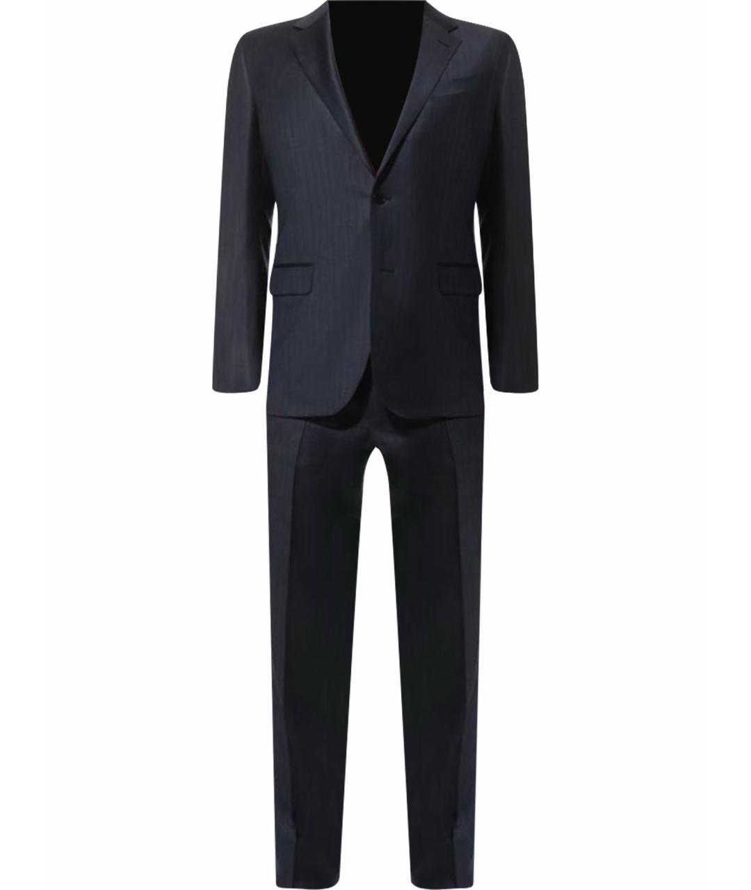 ERMENEGILDO ZEGNA Антрацитовый классический костюм, фото 1