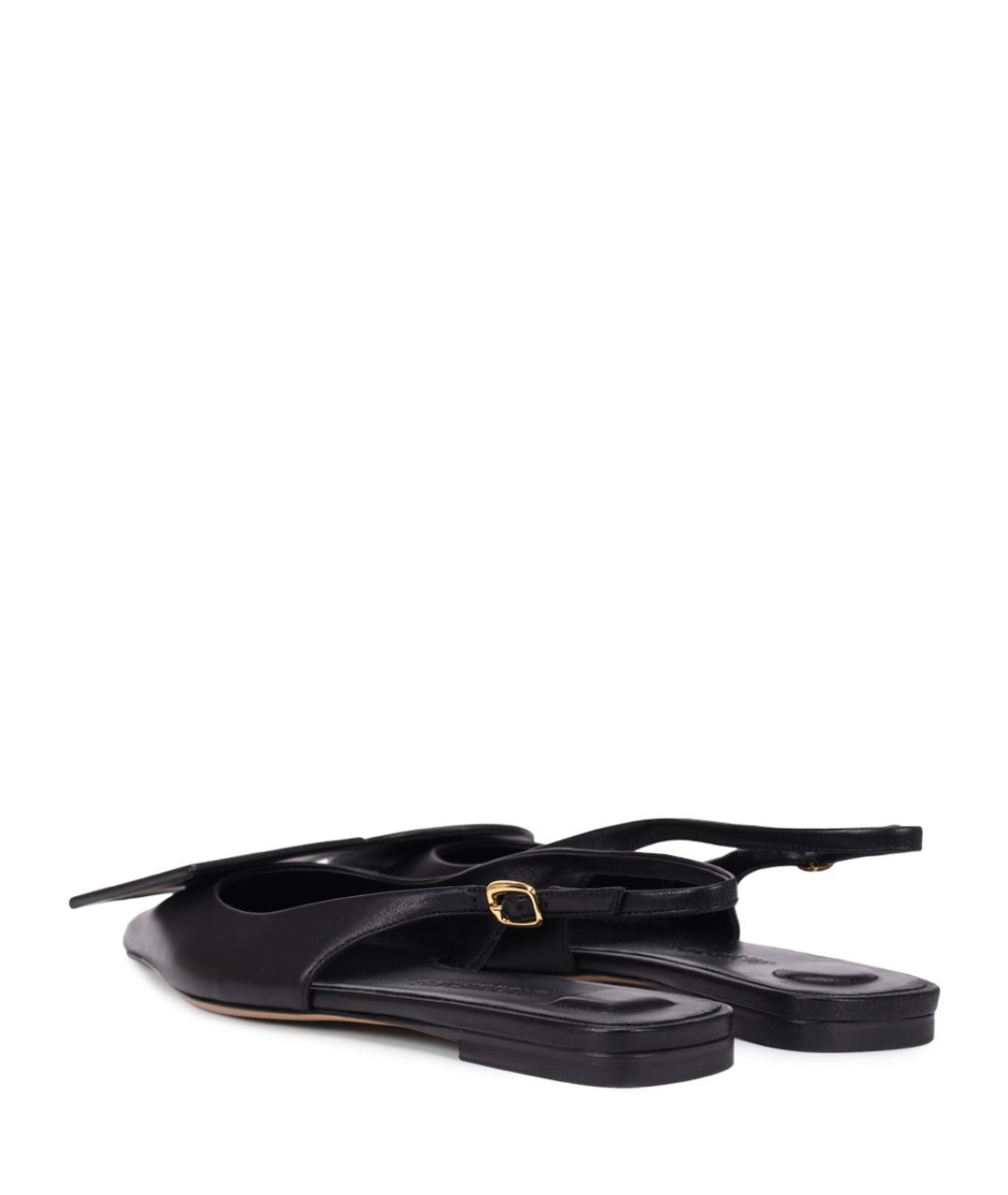 JACQUEMUS Черные балетки, фото 6