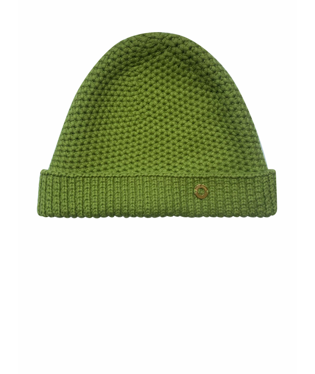 LORO PIANA Зеленая кашемировая шапка, фото 1