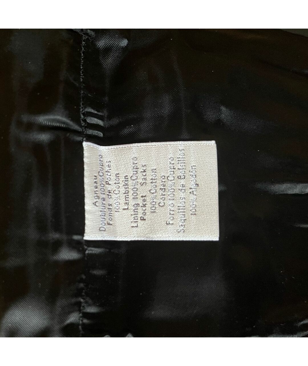 HERMES PRE-OWNED Черные кожаные повседневные брюки, фото 6