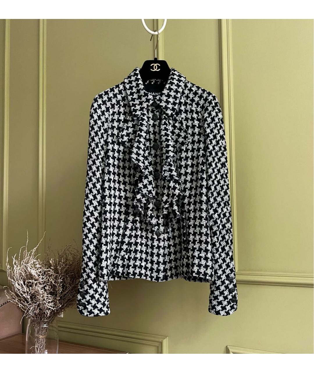 CHANEL Мульти твидовая рубашка, фото 8