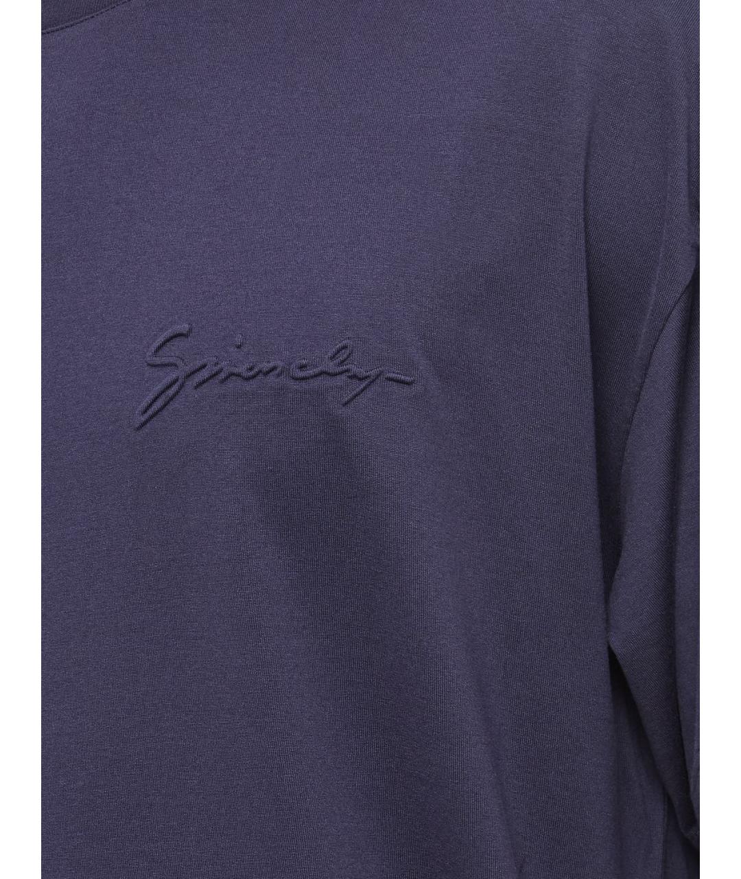 GIVENCHY Синяя футболка, фото 5