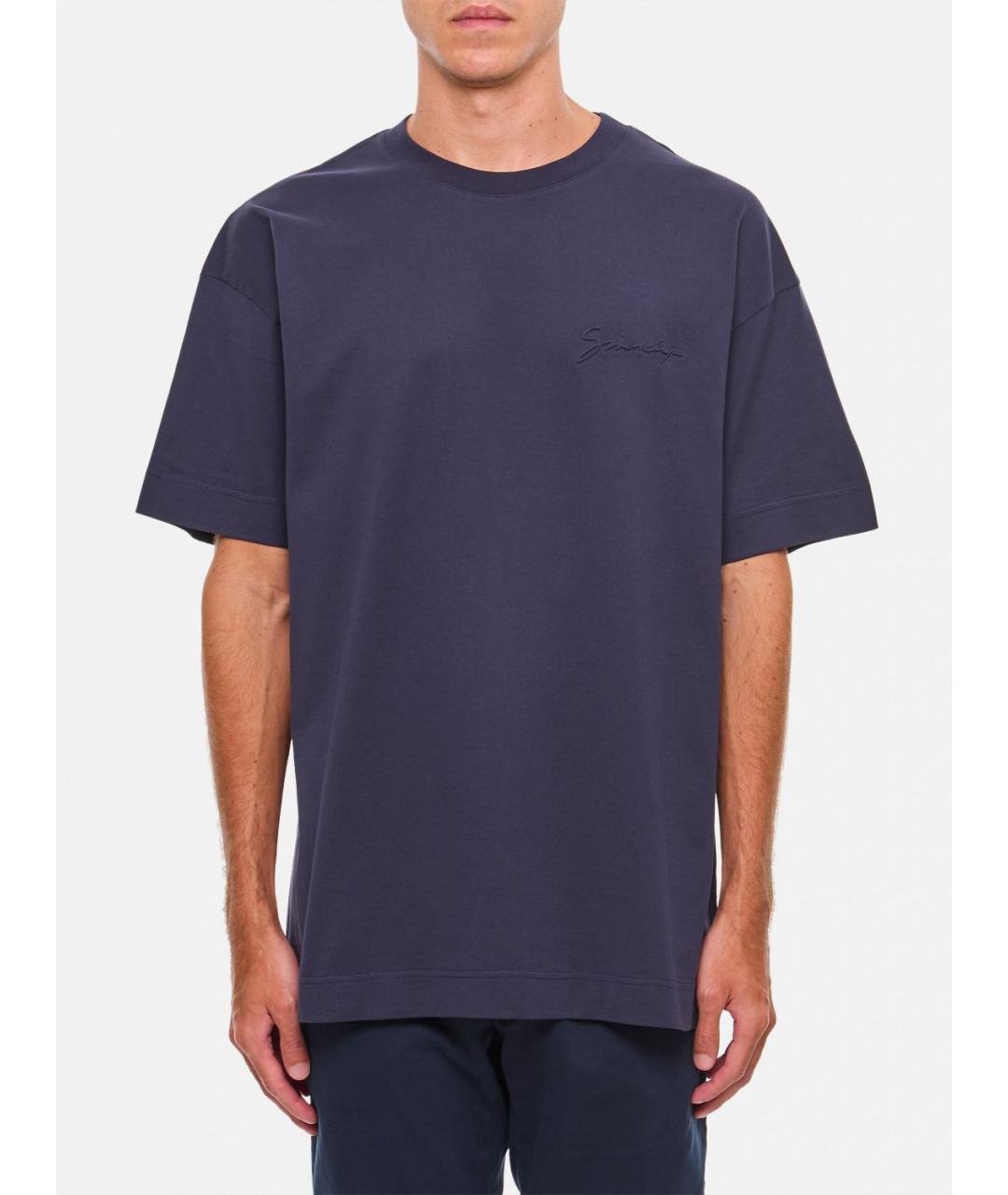 GIVENCHY Синяя футболка, фото 2