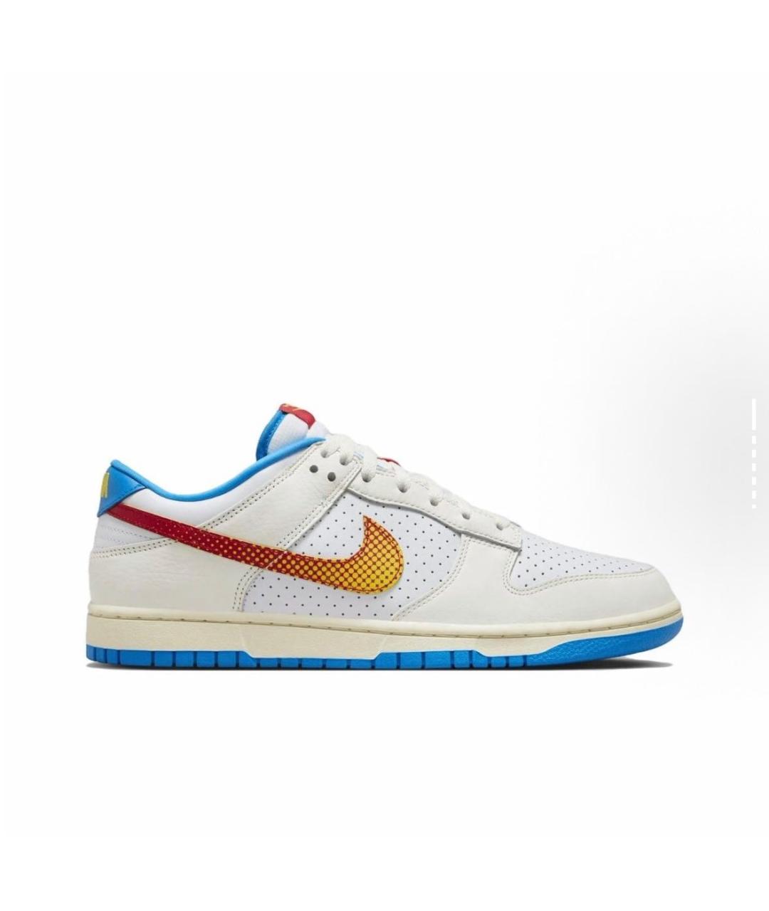 NIKE Кожаные низкие кроссовки / кеды, фото 5