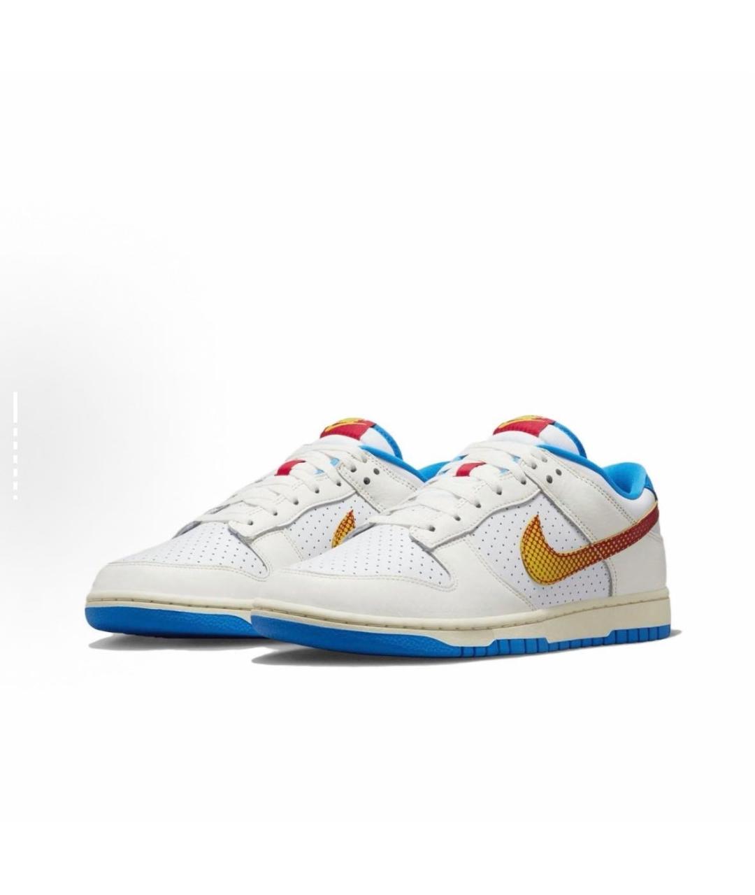NIKE Кожаные низкие кроссовки / кеды, фото 2
