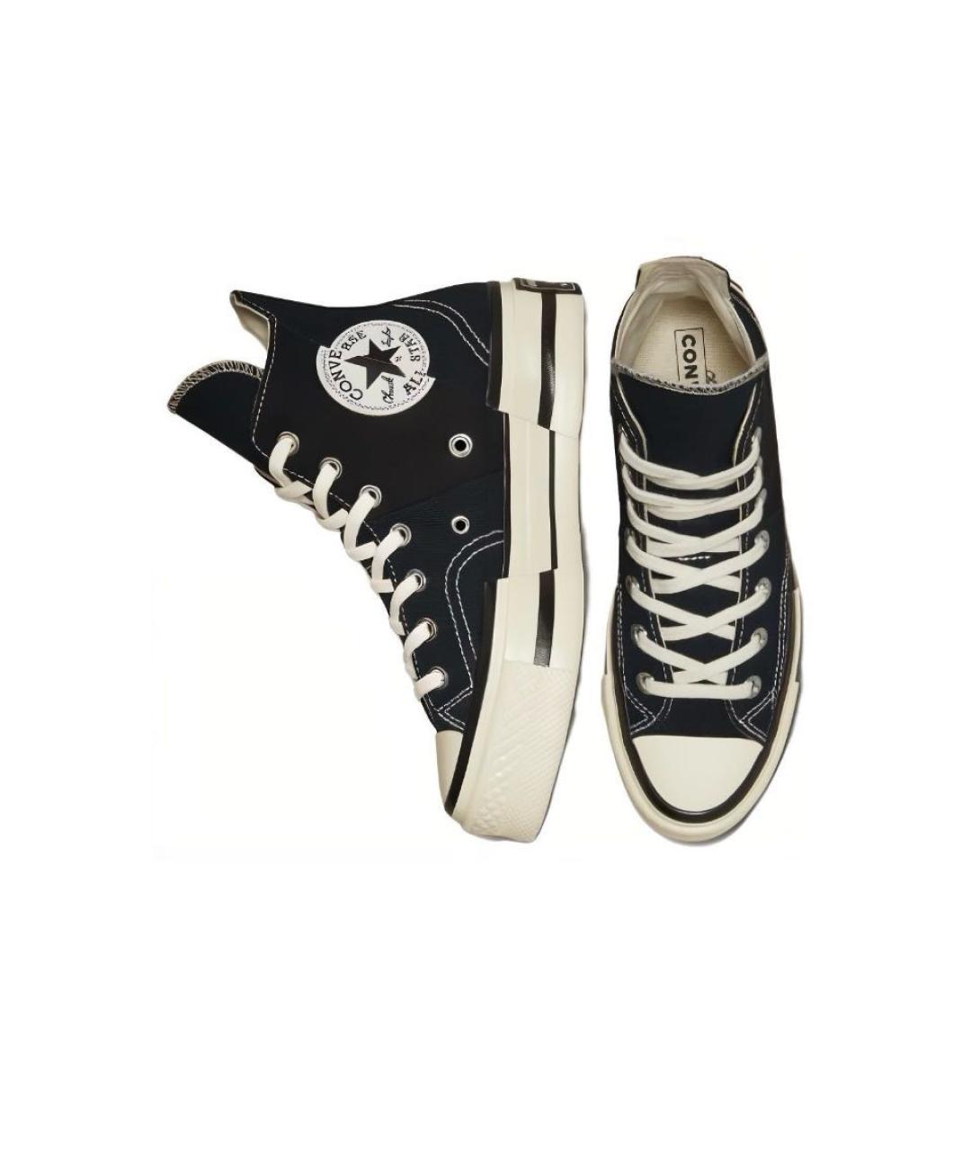 CONVERSE Черные кеды, фото 4