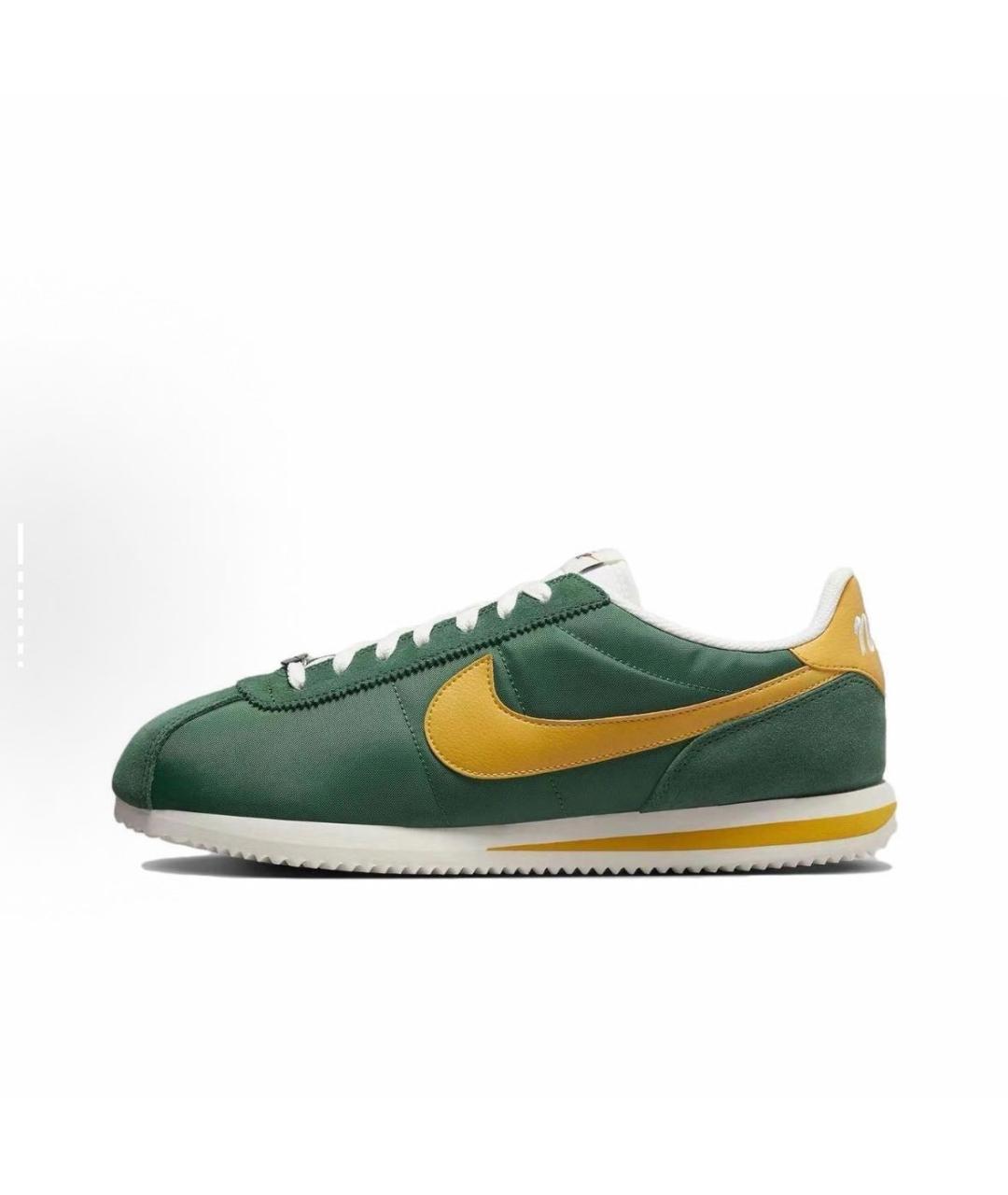 NIKE Зеленые низкие кроссовки / кеды, фото 5