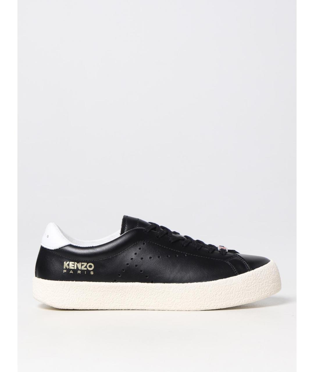 KENZO Розовые кожаные кеды, фото 5