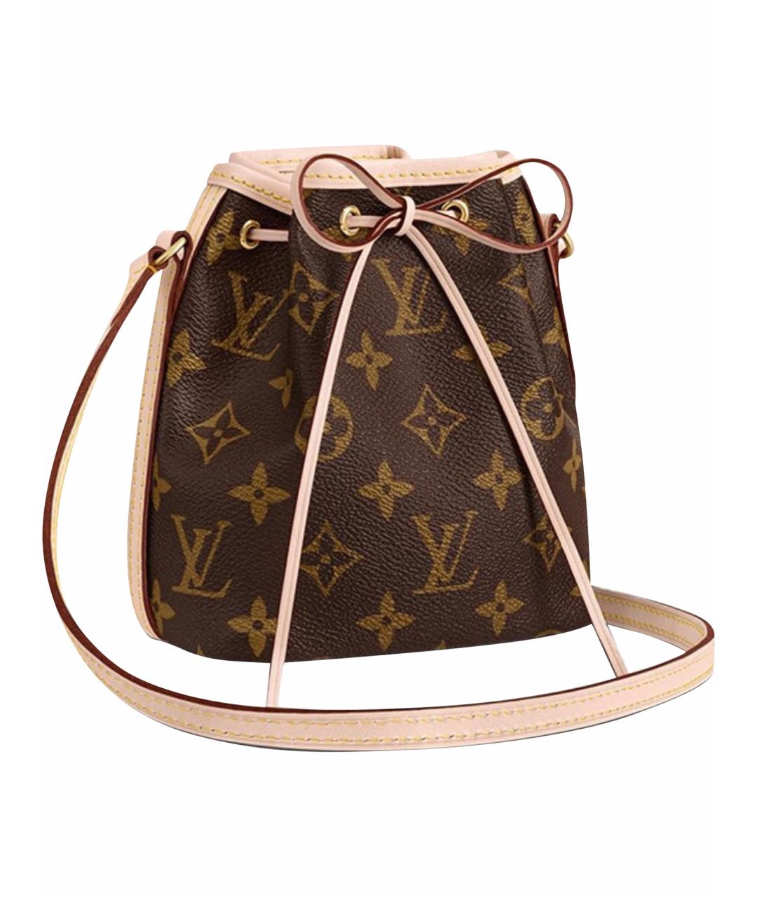 LOUIS VUITTON Коричневая сумка через плечо, фото 1