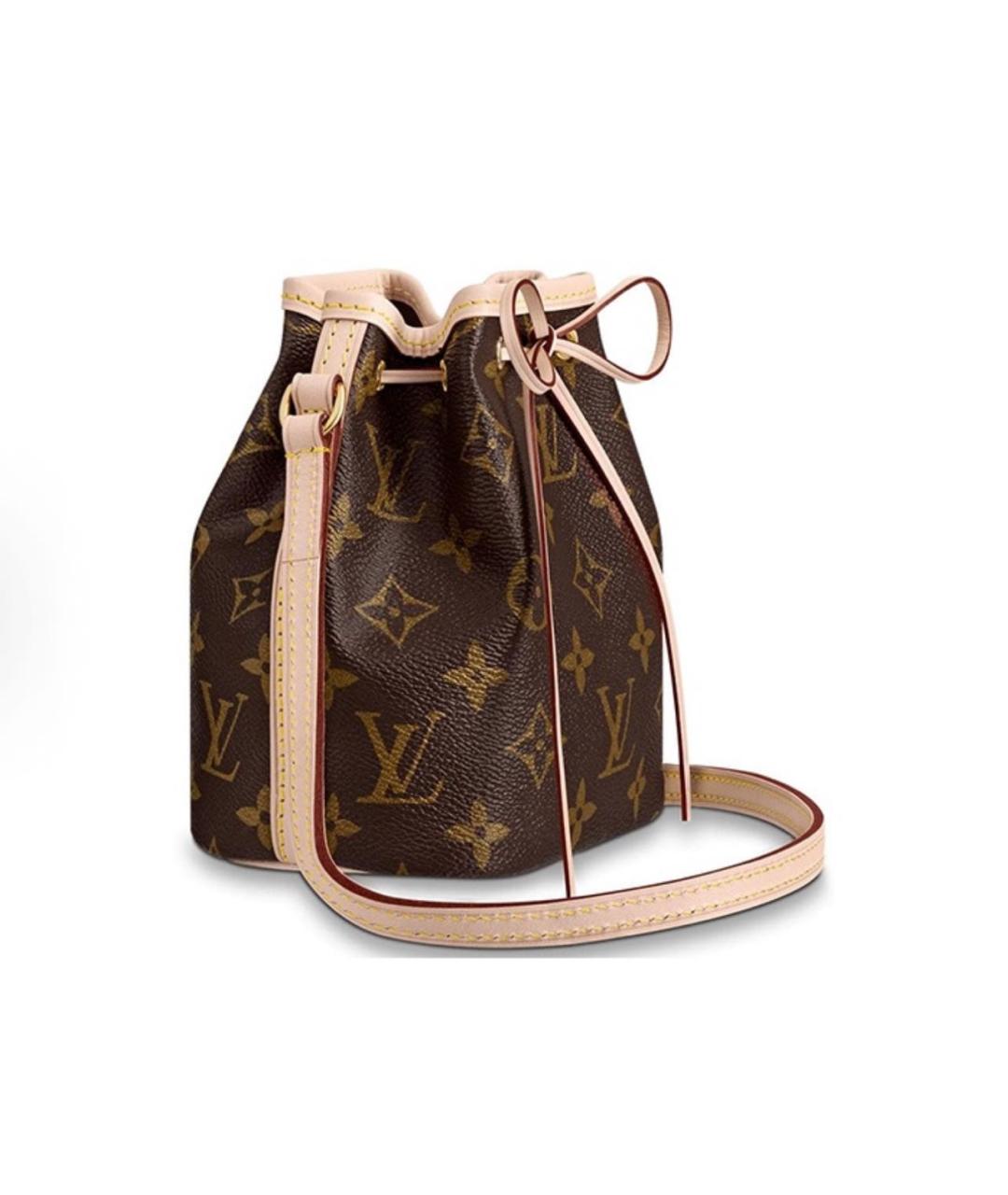 LOUIS VUITTON Коричневая сумка через плечо, фото 3