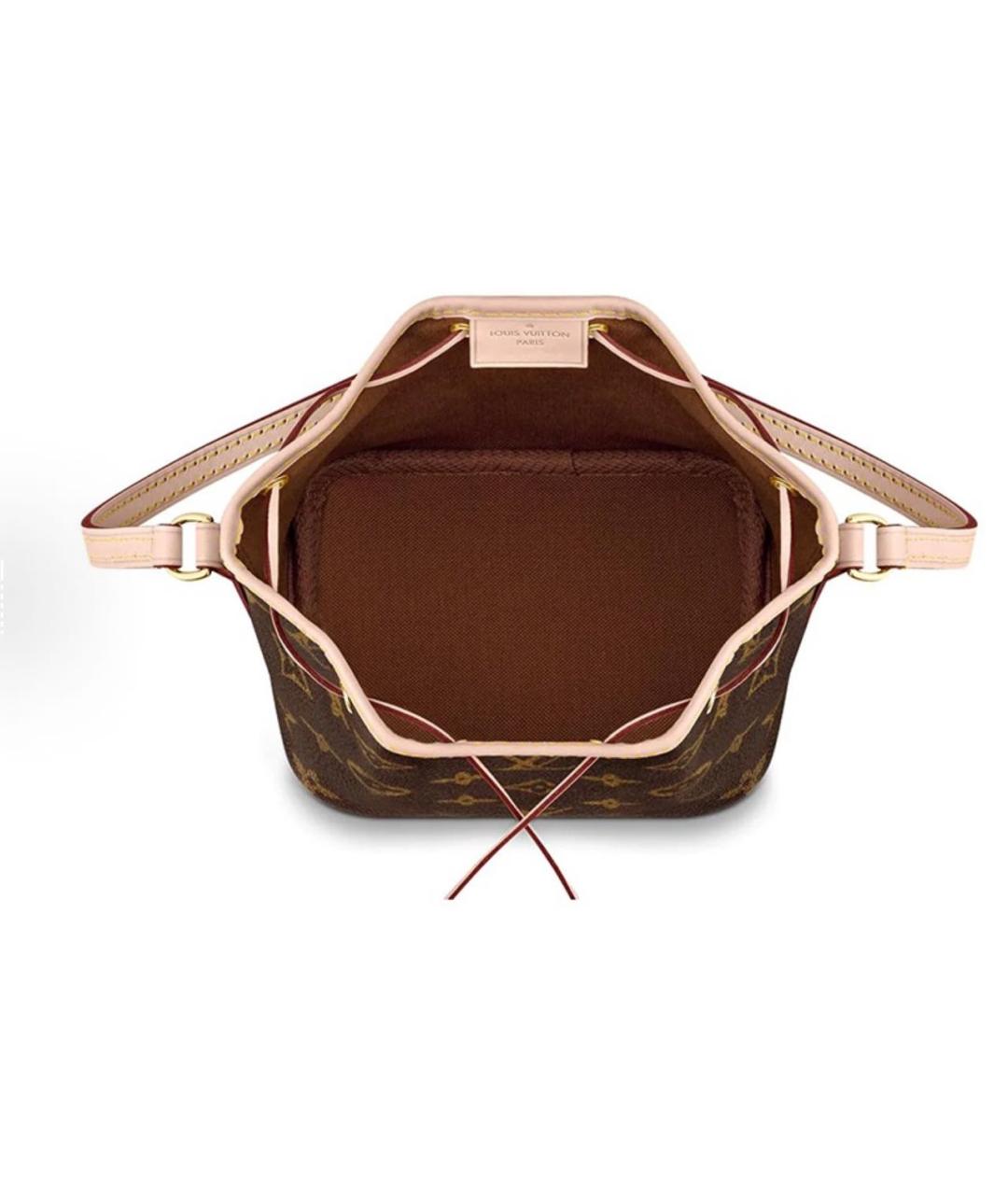 LOUIS VUITTON Коричневая сумка через плечо, фото 4