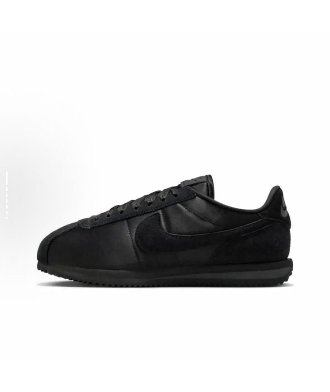 NIKE Черные кожаные кроссовки, фото 6
